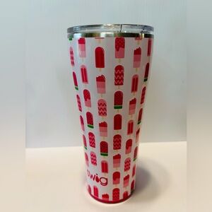32oz “Melon Pop” Swig Popsicle Tumbler Used Good Condition